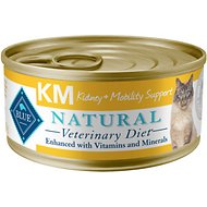 Blue Buffalo Natural Veterinary Diet K+M Kidney + Mobility Support Canned Food