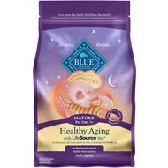 Blue Buffalo Healthy Aging Chicken & Brown Rice Recipe Mature Dry Cat Food