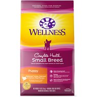 Wellness Small Breed Complete Health Puppy Turkey, Oatmeal & Salmon Meal Recipe