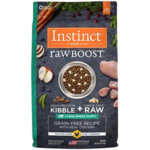 Nature's Variety Instinct Raw Boost Grain Free Recipe Natural Dry Dog Food