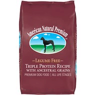American Natural Premium Triple Protein Recipe with Ancestral Grains Legume-Free Premium Dry Dog Food